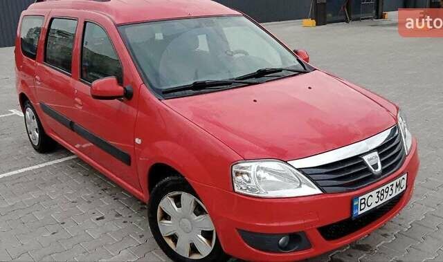 Красный Дачия Логан, объемом двигателя 1.6 л и пробегом 168 тыс. км за 4186 $, фото 5 на Automoto.ua