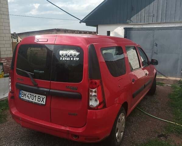 Красный Дачия Логан, объемом двигателя 1.4 л и пробегом 230 тыс. км за 5150 $, фото 2 на Automoto.ua