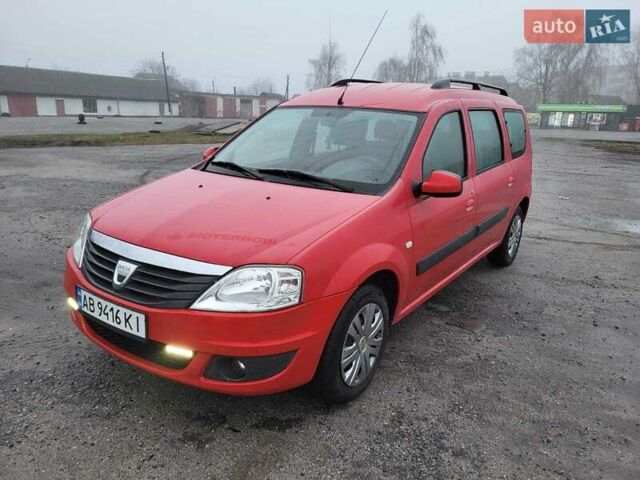 Красный Дачия Логан, объемом двигателя 1.6 л и пробегом 162 тыс. км за 4900 $, фото 1 на Automoto.ua
