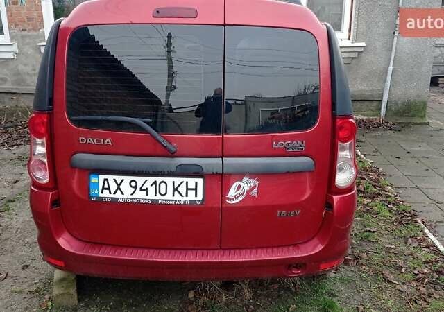 Красный Дачия Логан, объемом двигателя 1.6 л и пробегом 220 тыс. км за 1700 $, фото 2 на Automoto.ua