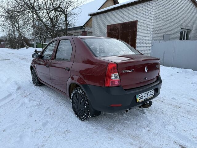 Красный Дачия Логан, объемом двигателя 1.4 л и пробегом 172 тыс. км за 3650 $, фото 3 на Automoto.ua