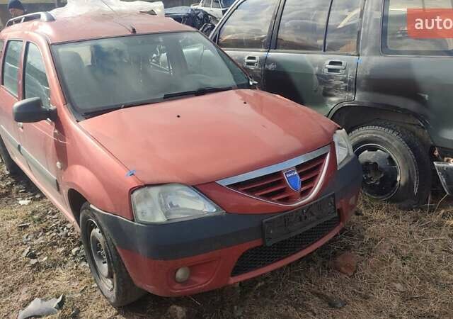 Красный Дачия Логан, объемом двигателя 1.6 л и пробегом 180 тыс. км за 2100 $, фото 8 на Automoto.ua