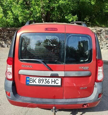 Красный Дачия Логан, объемом двигателя 1.6 л и пробегом 180 тыс. км за 2100 $, фото 26 на Automoto.ua
