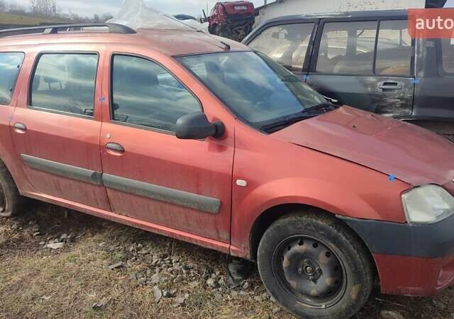 Красный Дачия Логан, объемом двигателя 1.6 л и пробегом 180 тыс. км за 2100 $, фото 6 на Automoto.ua