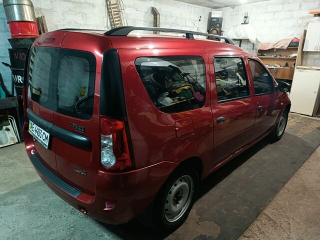 Червоний Дачія Logan, об'ємом двигуна 1.6 л та пробігом 63 тис. км за 5800 $, фото 16 на Automoto.ua