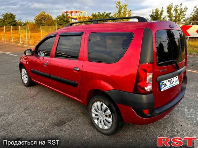 Червоний Дачія Logan, об'ємом двигуна 1.6 л та пробігом 140 тис. км за 3800 $, фото 6 на Automoto.ua