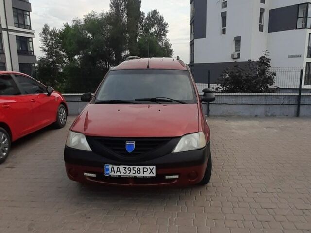 Красный Дачия Логан, объемом двигателя 1.6 л и пробегом 152 тыс. км за 3500 $, фото 3 на Automoto.ua