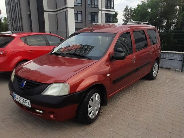 Красный Дачия Логан, объемом двигателя 1.6 л и пробегом 152 тыс. км за 3500 $, фото 11 на Automoto.ua
