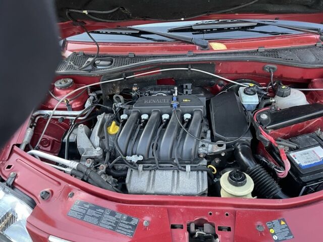 Красный Дачия Логан, объемом двигателя 1.6 л и пробегом 204 тыс. км за 4900 $, фото 6 на Automoto.ua