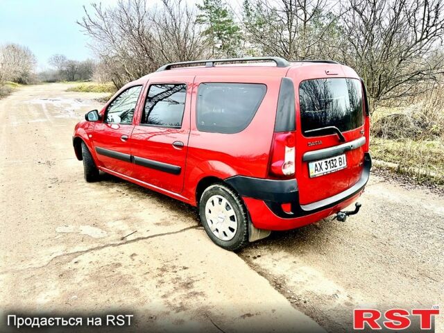 Червоний Дачія Logan, об'ємом двигуна 1.6 л та пробігом 175 тис. км за 5200 $, фото 3 на Automoto.ua