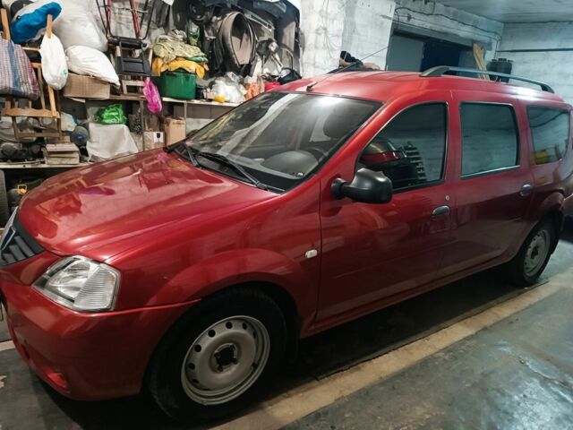 Червоний Дачія Logan, об'ємом двигуна 1.6 л та пробігом 63 тис. км за 5800 $, фото 1 на Automoto.ua