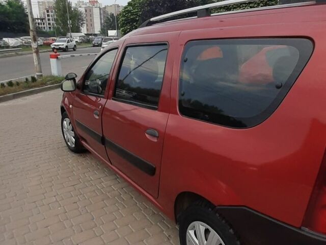 Красный Дачия Логан, объемом двигателя 1.6 л и пробегом 152 тыс. км за 3500 $, фото 12 на Automoto.ua