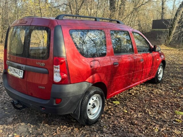 Красный Дачия Логан, объемом двигателя 0 л и пробегом 81 тыс. км за 5300 $, фото 1 на Automoto.ua