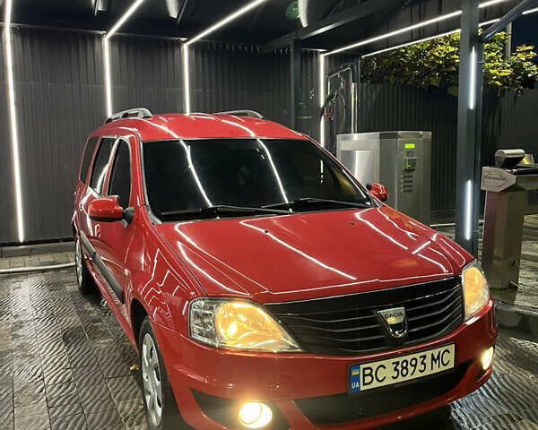 Красный Дачия Логан, объемом двигателя 1.6 л и пробегом 168 тыс. км за 5350 $, фото 8 на Automoto.ua