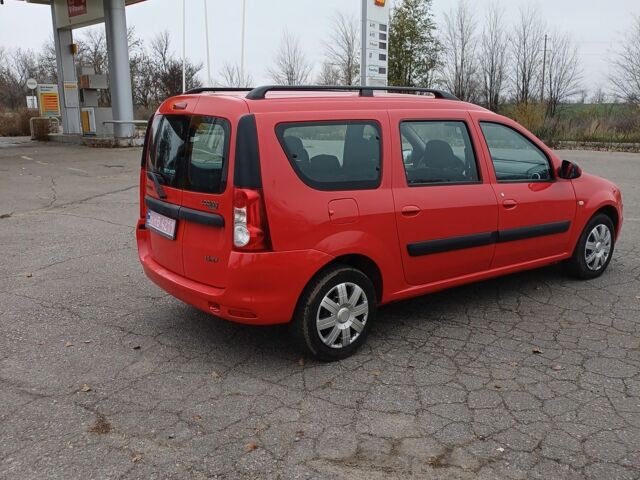 Червоний Дачія Logan, об'ємом двигуна 1.6 л та пробігом 159 тис. км за 5850 $, фото 4 на Automoto.ua