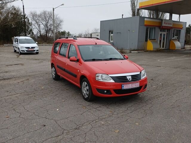 Червоний Дачія Logan, об'ємом двигуна 1.6 л та пробігом 159 тис. км за 5850 $, фото 1 на Automoto.ua