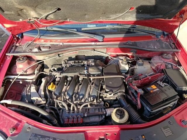 Красный Дачия Логан, объемом двигателя 1.6 л и пробегом 258 тыс. км за 3950 $, фото 23 на Automoto.ua