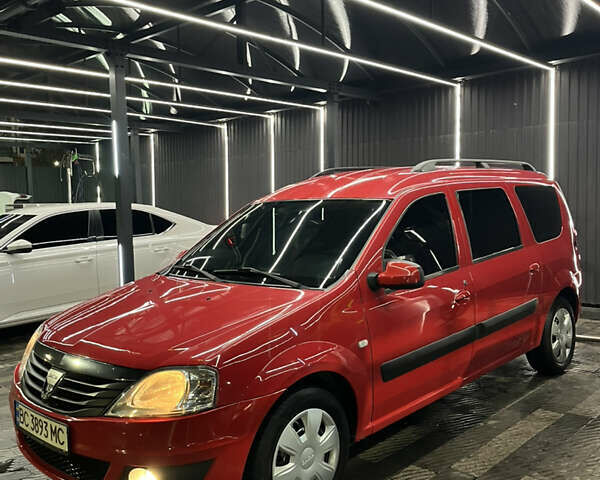 Красный Дачия Логан, объемом двигателя 1.6 л и пробегом 168 тыс. км за 5350 $, фото 9 на Automoto.ua