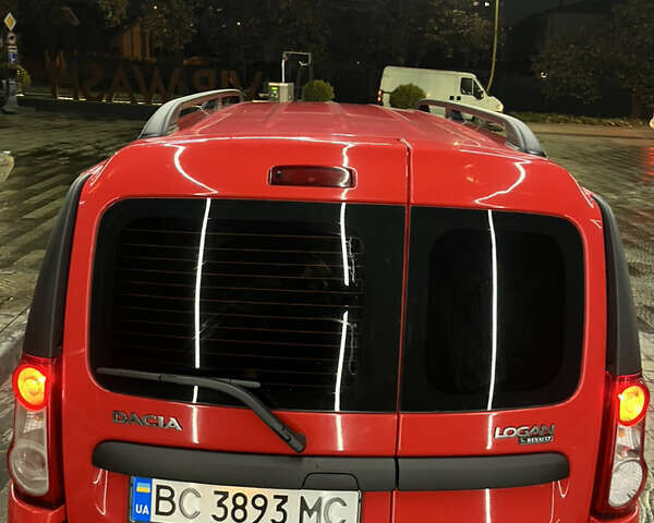 Красный Дачия Логан, объемом двигателя 1.6 л и пробегом 168 тыс. км за 5350 $, фото 3 на Automoto.ua