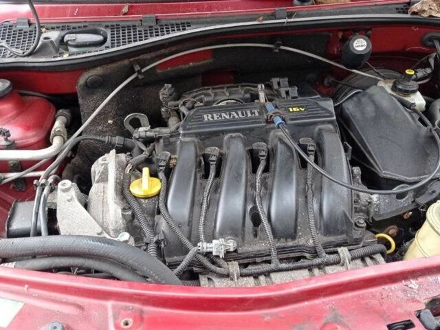 Красный Дачия Логан, объемом двигателя 1.6 л и пробегом 220 тыс. км за 1700 $, фото 7 на Automoto.ua