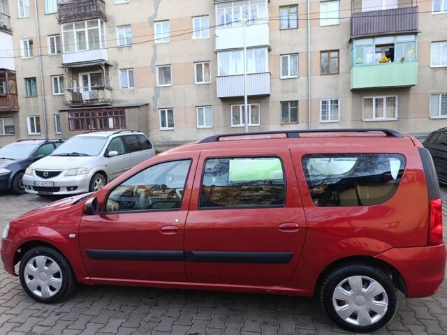 Красный Дачия Логан, объемом двигателя 1.6 л и пробегом 258 тыс. км за 3950 $, фото 7 на Automoto.ua