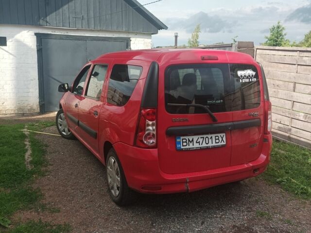 Красный Дачия Логан, объемом двигателя 0 л и пробегом 220 тыс. км за 4500 $, фото 4 на Automoto.ua