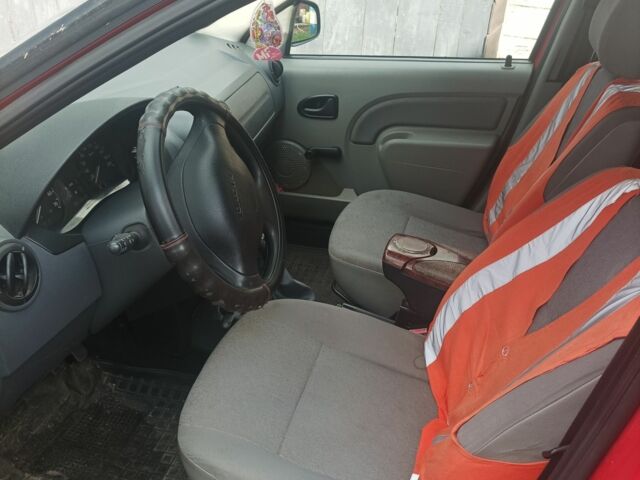 Красный Дачия Логан, объемом двигателя 0 л и пробегом 220 тыс. км за 4500 $, фото 5 на Automoto.ua