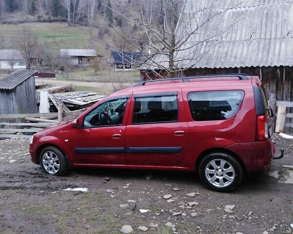 Красный Дачия Логан, объемом двигателя 1.5 л и пробегом 218 тыс. км за 4999 $, фото 7 на Automoto.ua