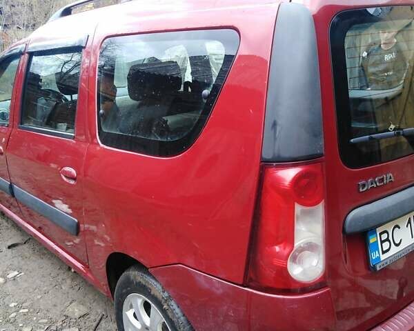 Красный Дачия Логан, объемом двигателя 1.5 л и пробегом 218 тыс. км за 4999 $, фото 6 на Automoto.ua