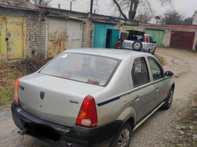 Серый Дачия Логан, объемом двигателя 1.4 л и пробегом 173 тыс. км за 2100 $, фото 2 на Automoto.ua