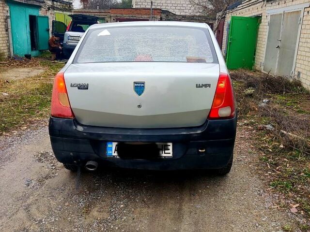 Серый Дачия Логан, объемом двигателя 1.4 л и пробегом 173 тыс. км за 2100 $, фото 1 на Automoto.ua