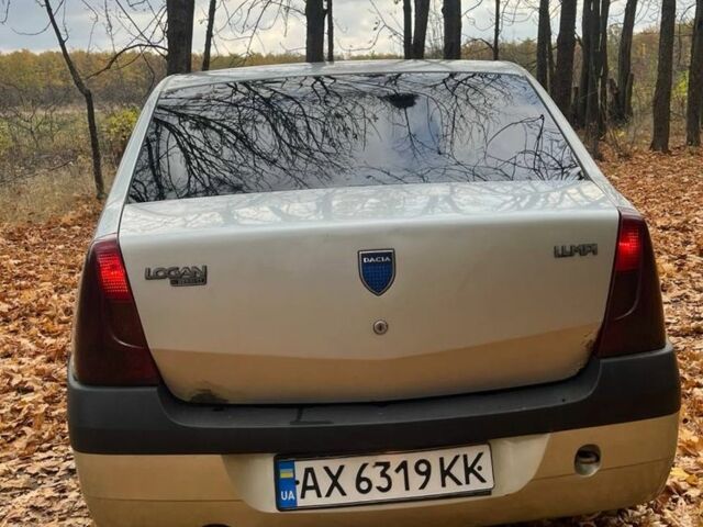 Серый Дачия Логан, объемом двигателя 1.4 л и пробегом 410 тыс. км за 1300 $, фото 4 на Automoto.ua