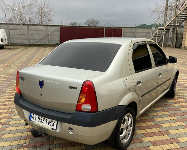 Серый Дачия Логан, объемом двигателя 1.6 л и пробегом 87 тыс. км за 4300 $, фото 1 на Automoto.ua