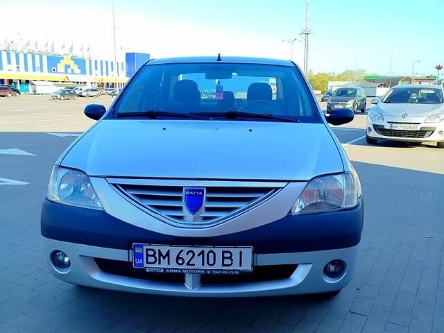 Серый Дачия Логан, объемом двигателя 1.4 л и пробегом 208 тыс. км за 3500 $, фото 1 на Automoto.ua
