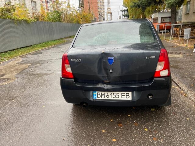 Серый Дачия Логан, объемом двигателя 1.4 л и пробегом 320 тыс. км за 2200 $, фото 3 на Automoto.ua