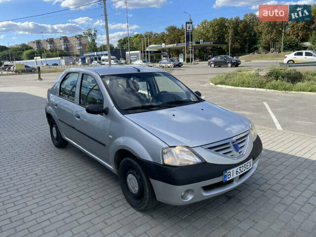 Серый Дачия Логан, объемом двигателя 1.4 л и пробегом 294 тыс. км за 3350 $, фото 2 на Automoto.ua