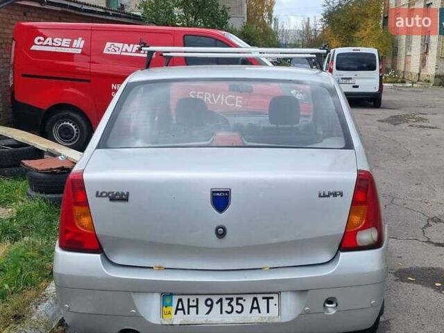 Серый Дачия Логан, объемом двигателя 1.4 л и пробегом 160 тыс. км за 3300 $, фото 2 на Automoto.ua