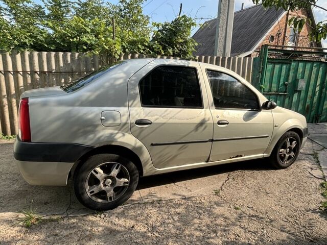 Серый Дачия Логан, объемом двигателя 1.6 л и пробегом 220 тыс. км за 3000 $, фото 1 на Automoto.ua