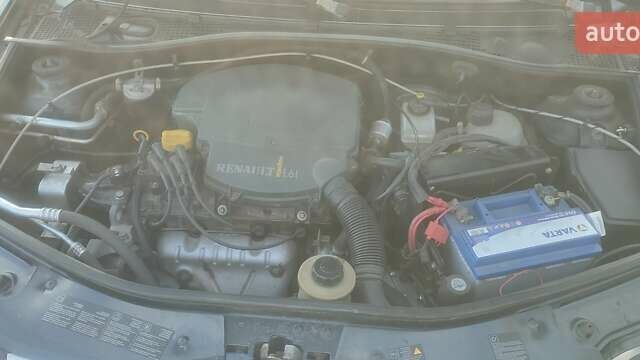 Серый Дачия Логан, объемом двигателя 1.6 л и пробегом 140 тыс. км за 6000 $, фото 4 на Automoto.ua