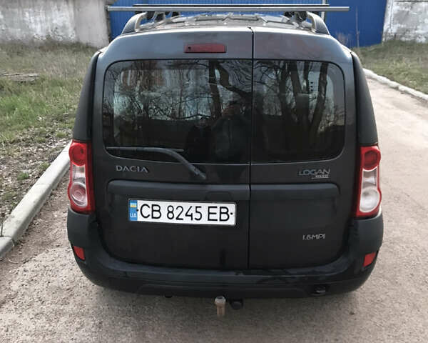 Серый Дачия Логан, объемом двигателя 1.6 л и пробегом 265 тыс. км за 4400 $, фото 10 на Automoto.ua