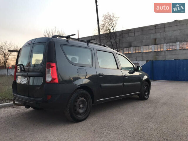 Серый Дачия Логан, объемом двигателя 1.6 л и пробегом 265 тыс. км за 4400 $, фото 8 на Automoto.ua