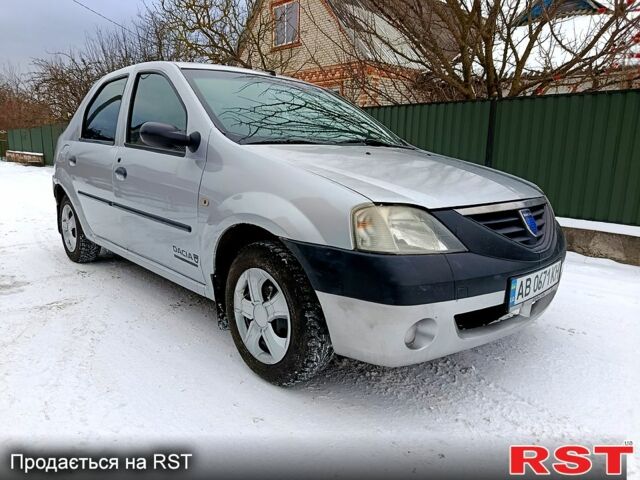 Серый Дачия Логан, объемом двигателя 1.4 л и пробегом 213 тыс. км за 2900 $, фото 1 на Automoto.ua
