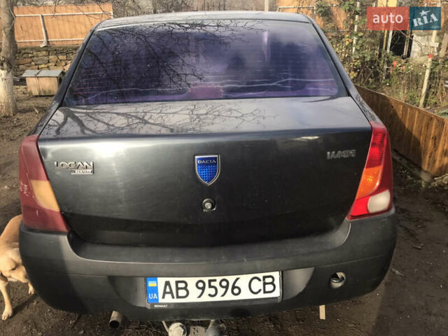 Серый Дачия Логан, объемом двигателя 1.39 л и пробегом 175 тыс. км за 2800 $, фото 4 на Automoto.ua