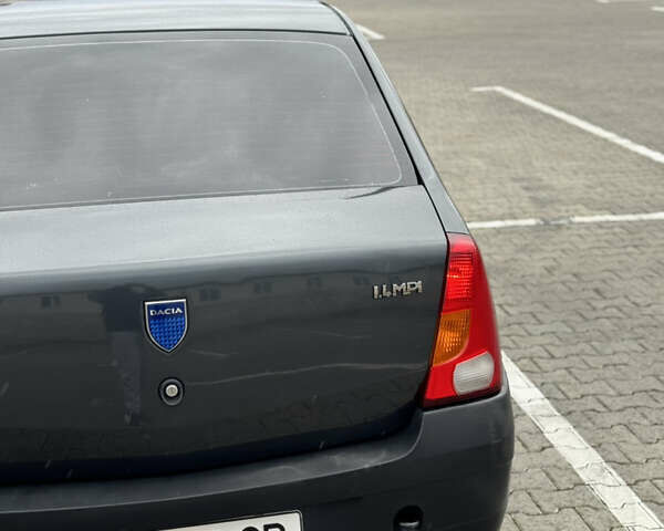 Серый Дачия Логан, объемом двигателя 1.4 л и пробегом 213 тыс. км за 3600 $, фото 10 на Automoto.ua