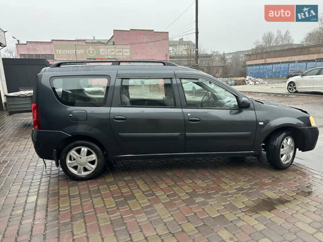 Сірий Дачія Logan, об'ємом двигуна 1.6 л та пробігом 171 тис. км за 5700 $, фото 9 на Automoto.ua