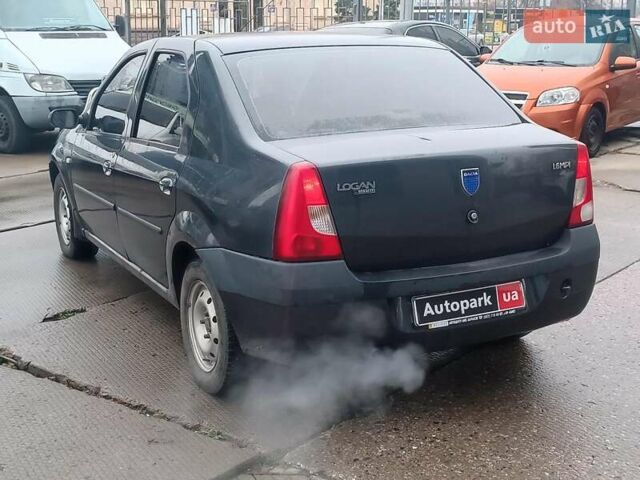 Серый Дачия Логан, объемом двигателя 1.6 л и пробегом 360 тыс. км за 3190 $, фото 10 на Automoto.ua