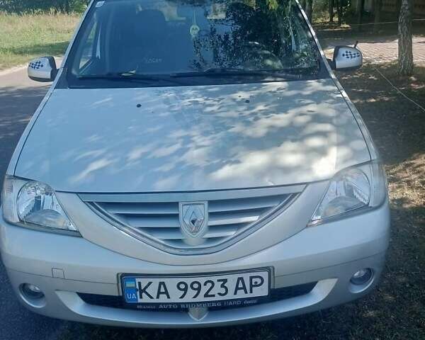 Серый Дачия Логан, объемом двигателя 1.6 л и пробегом 185 тыс. км за 5000 $, фото 14 на Automoto.ua