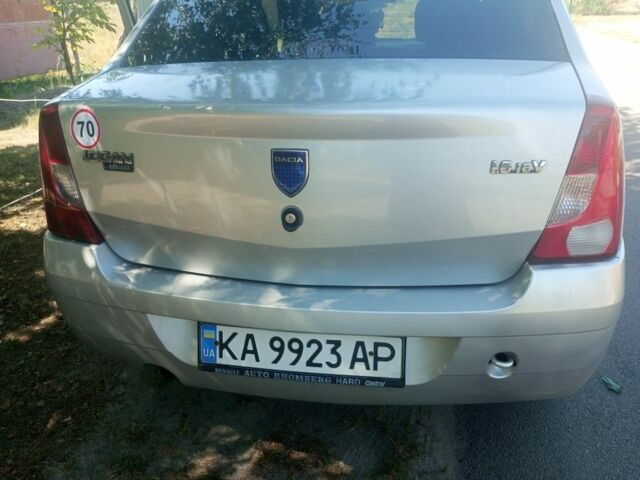 Сірий Дачія Logan, об'ємом двигуна 1.6 л та пробігом 185 тис. км за 5000 $, фото 12 на Automoto.ua