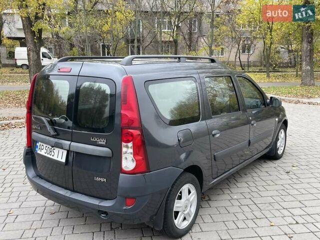 Серый Дачия Логан, объемом двигателя 1.6 л и пробегом 186 тыс. км за 3950 $, фото 4 на Automoto.ua
