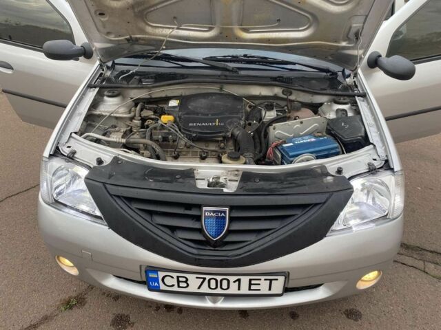 Серый Дачия Логан, объемом двигателя 1.4 л и пробегом 317 тыс. км за 3600 $, фото 5 на Automoto.ua